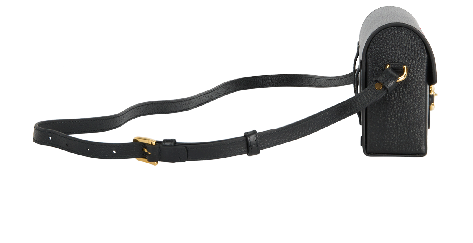 Mini Horsebit 1955, &pound;595, Handbags, Black, Leather, Side view